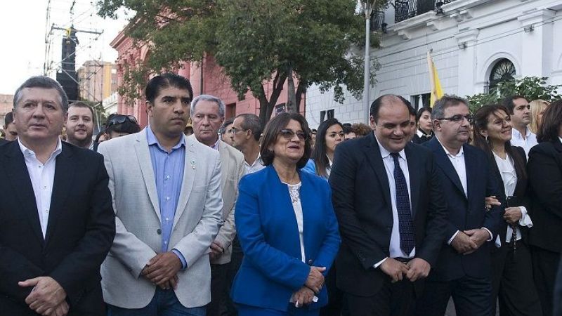 El pueblo caminó junto a la Morena del Valle