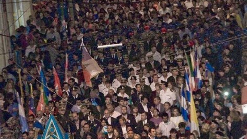 El pueblo caminó junto a la Morena del Valle
