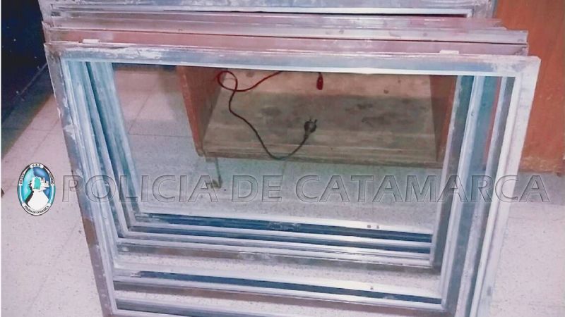 Secuestran ventanas abandonadas