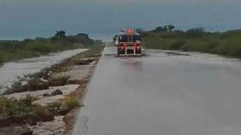 Ruta 60: Intransitable en el tramo San Martín-Empalme 38