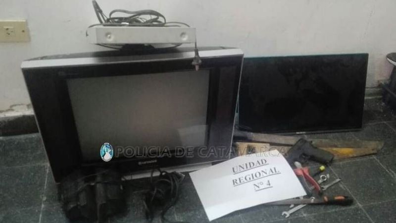 Recuperan elementos robados en Andalgalá