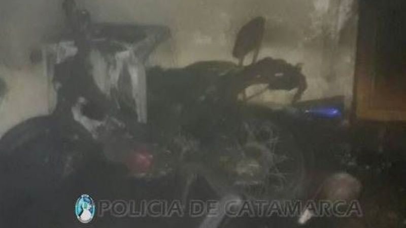 Incendio en una vivienda