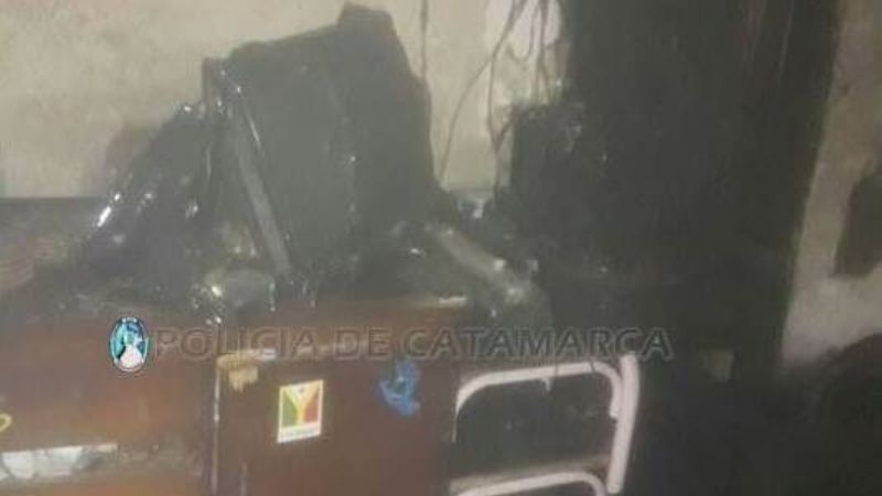 Incendio en una vivienda