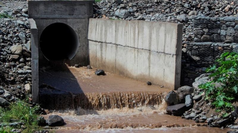 Ya funciona el colector pluvial de avenida Latzina