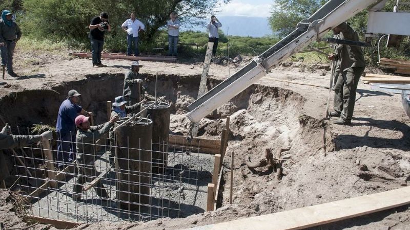 Intensos trabajos para normalizar el servicio de agua