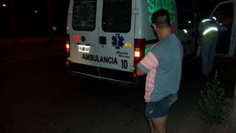 Motociclista herido tras chocar con una camioneta