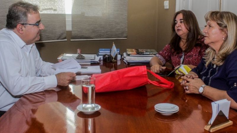 Jalil recibió a "Mujeres Activas" de la Unión Cívica Radical