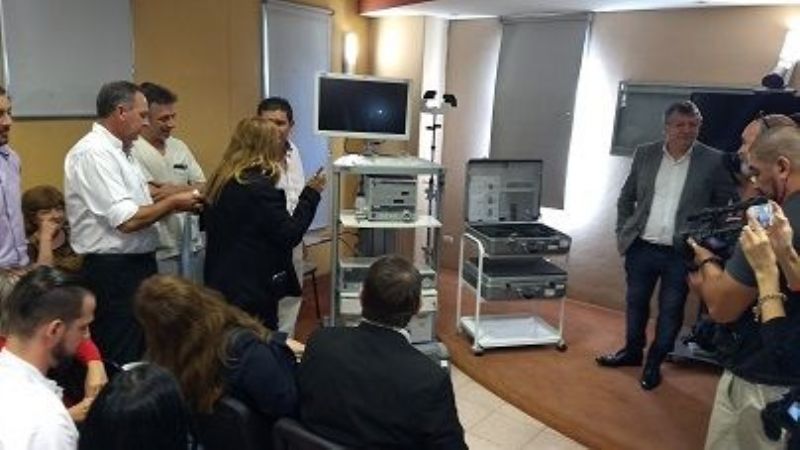 Ponen en funcionamiento nuevo equipo en el Hospital de Niños