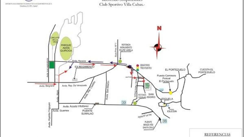 Dispositivo de seguridad para Villa Cubas vs. Sp. Villa Dolores