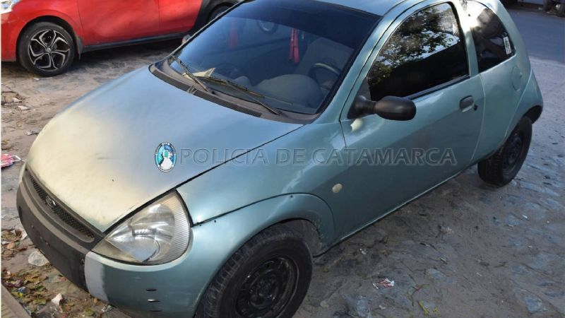 Secuestran auto que fue robado en Córdoba