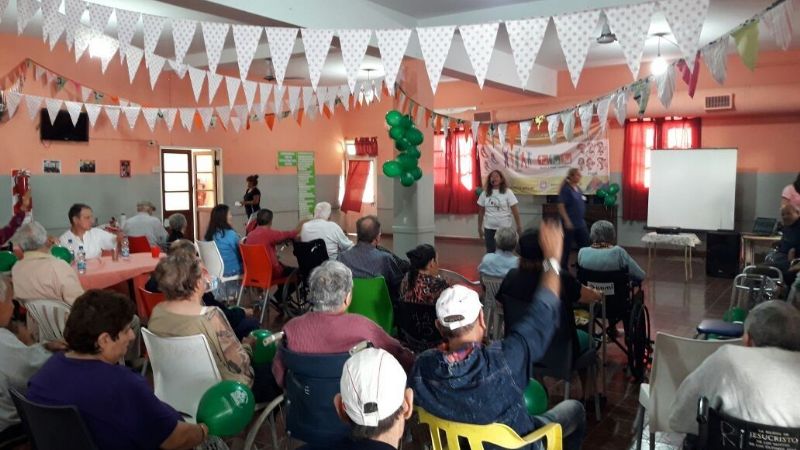 Actividades en el Hogar de Ancianos