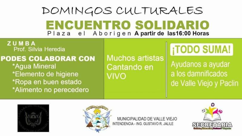 Jornada Solidaria  en Valle Viejo