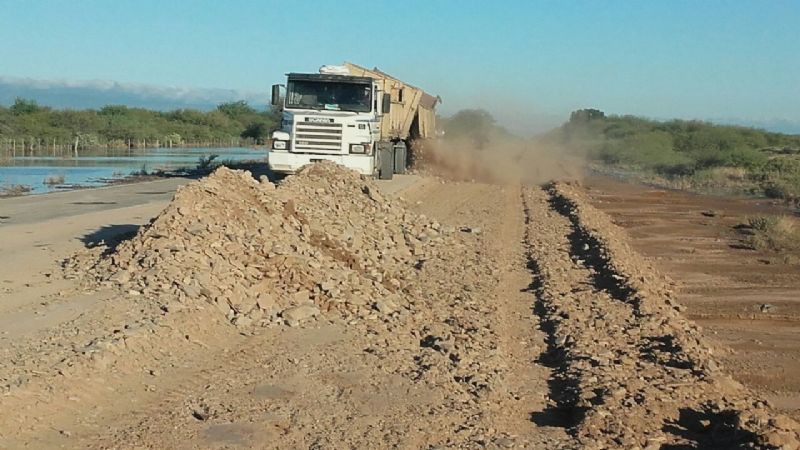 Trabajan para habilitar la ruta 60