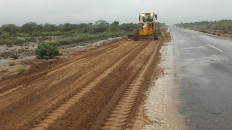 Trabajan para habilitar la ruta 60