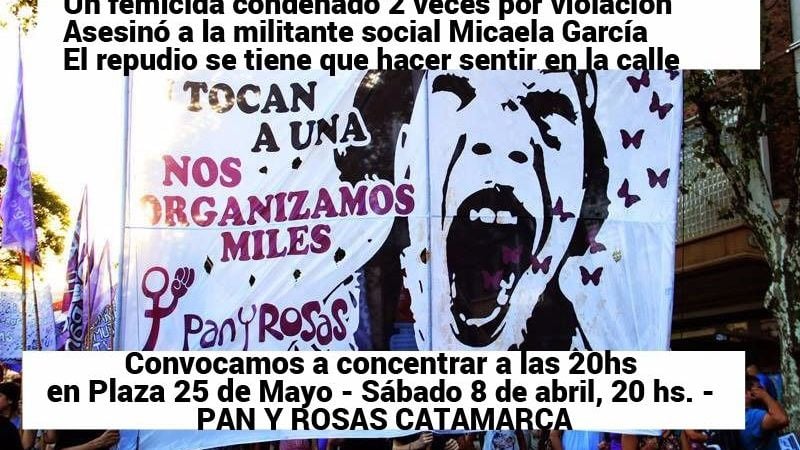 Catamarca pedirá justicia por Micaela