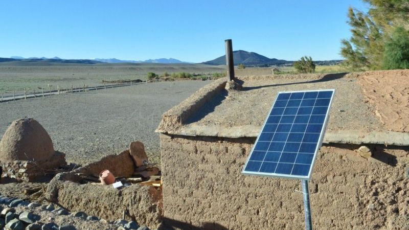 Luz para vecinos de Antofagasta de la Sierra