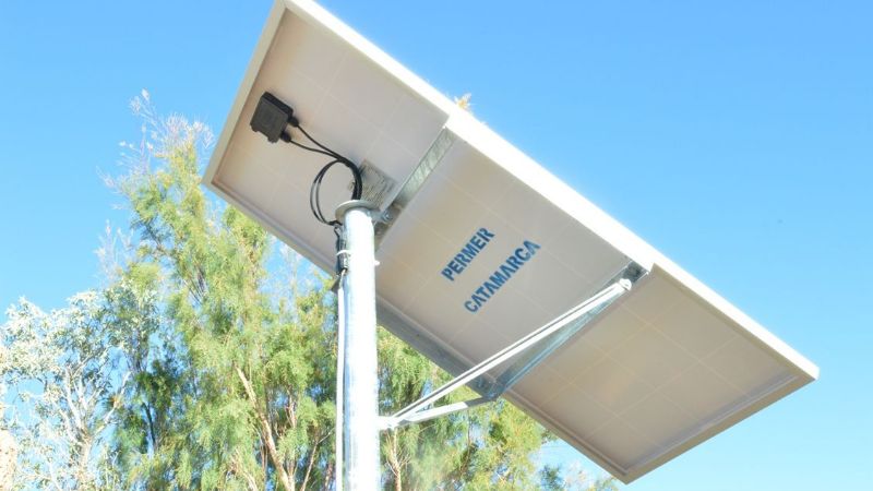 Luz para vecinos de Antofagasta de la Sierra