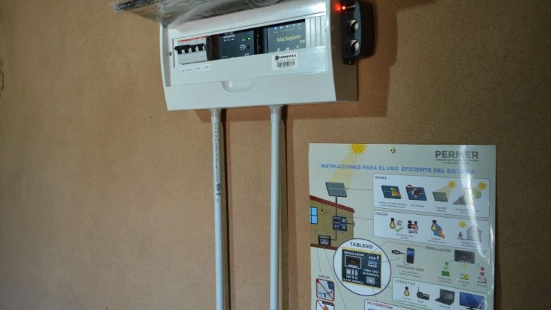 Luz para vecinos de Antofagasta de la Sierra