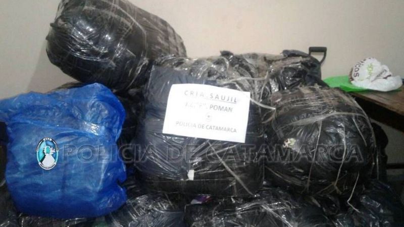 Secuestran mercadería ilegal en Pomán