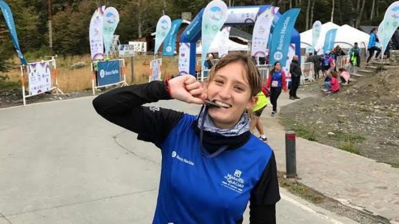 Ingrid Peñaranda con podio y Ricardo Alini 4to.