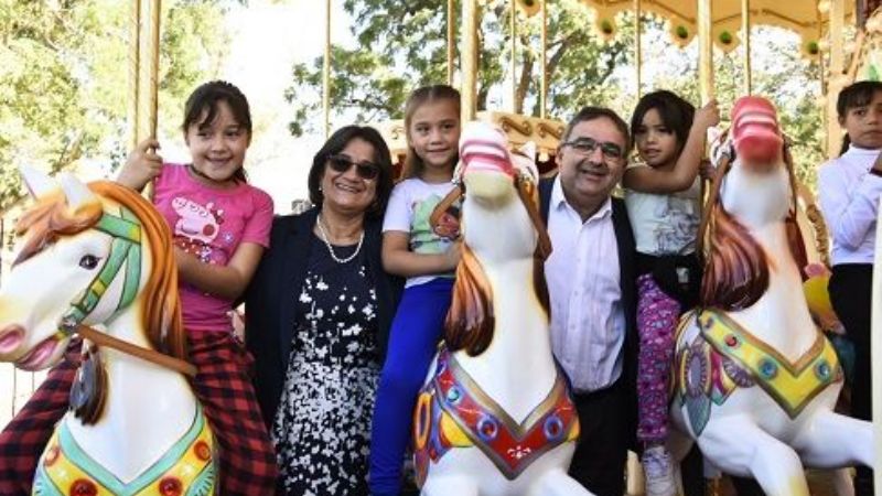 Gran fiesta por el día del Trabajador en la Alameda