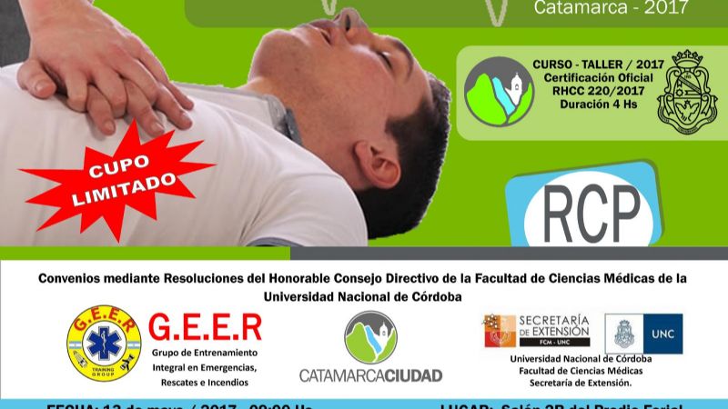 Curso/taller sobre primeros auxilios