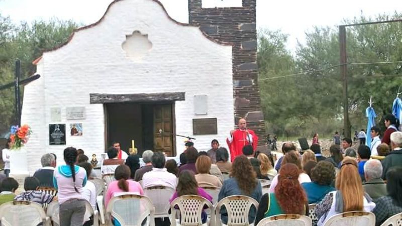 Homenaje a Fray Mamerto Esquiú en el Suncho