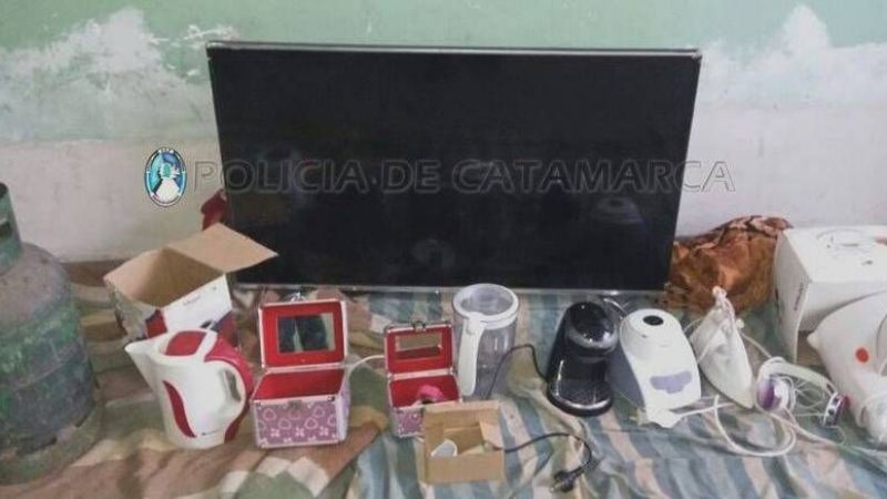 Recuperan gran cantidad de elementos robados