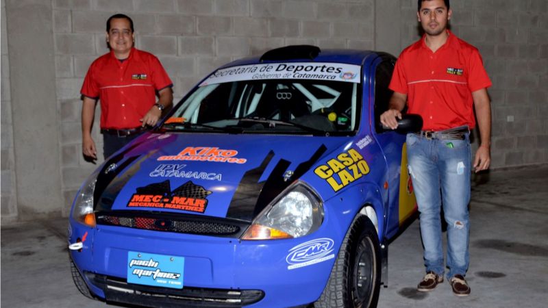El binomio Pachi Martínez y Walter Santillán se suman al Rally Nacional