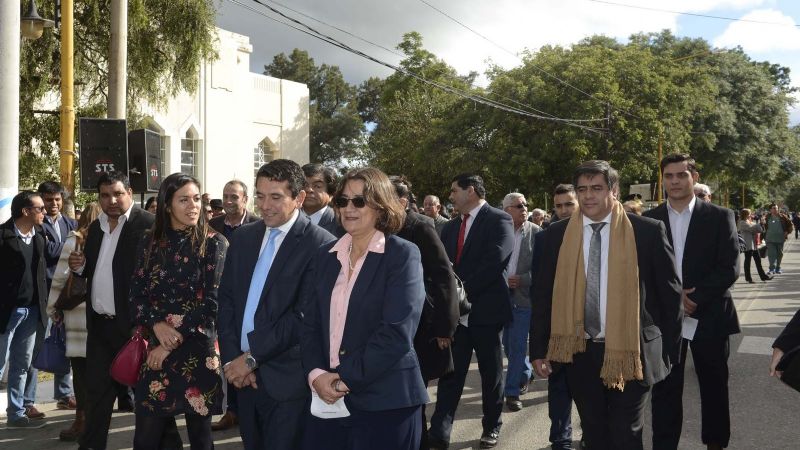 Lucía rindió homenaje a Fray Mamerto Esquiú