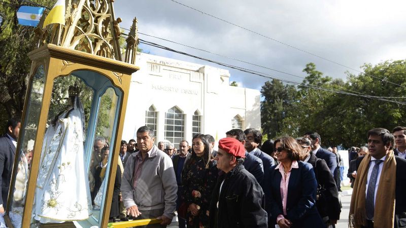 Lucía rindió homenaje a Fray Mamerto Esquiú