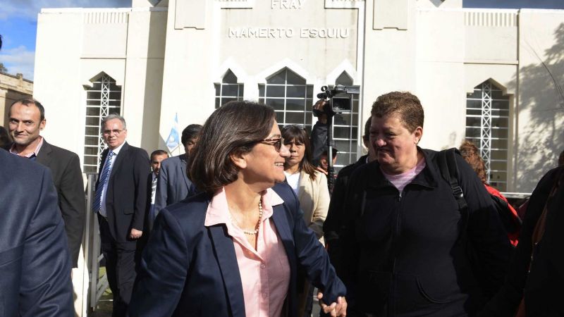 Lucía rindió homenaje a Fray Mamerto Esquiú