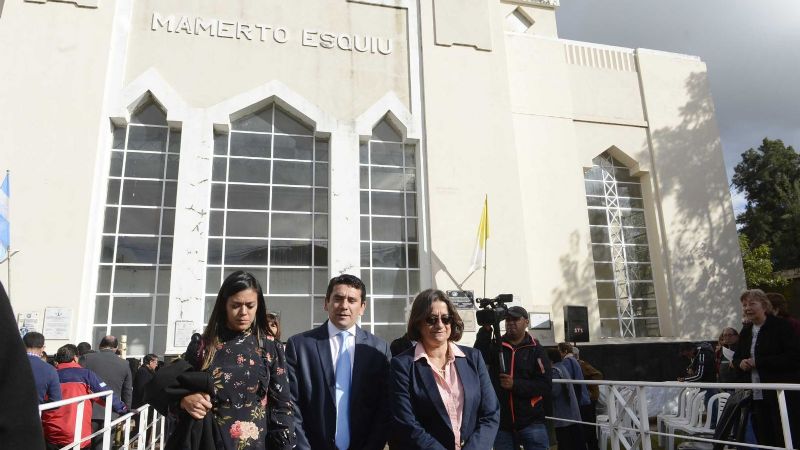 Lucía rindió homenaje a Fray Mamerto Esquiú