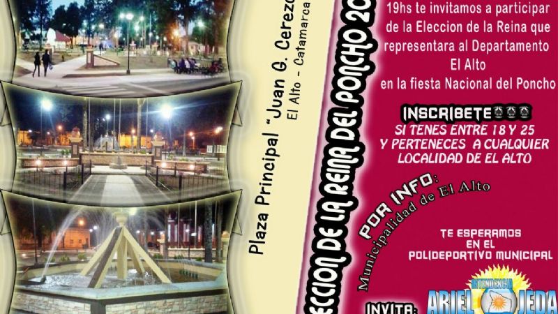 El Alto elige su candidata a reina para el Poncho