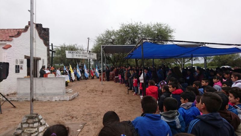 El Suncho: el pueblo de La Paz homenajeó a Fray Mamerto Esquiú