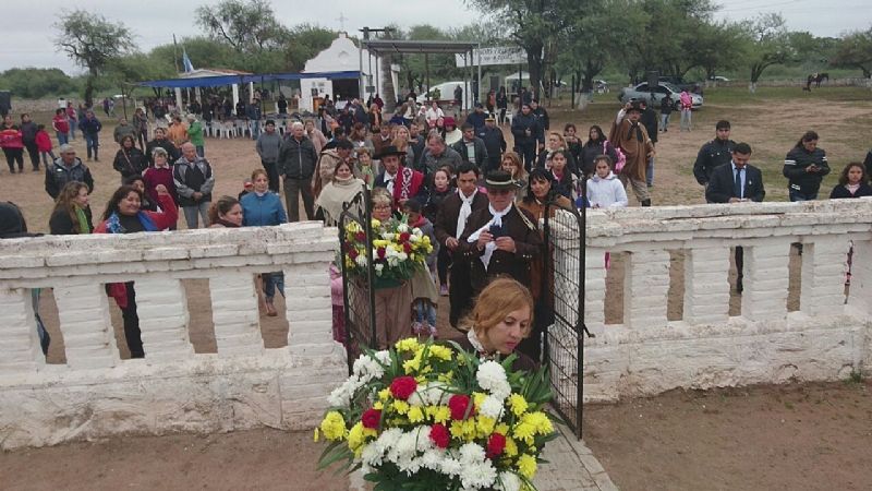 El Suncho: el pueblo de La Paz homenajeó a Fray Mamerto Esquiú
