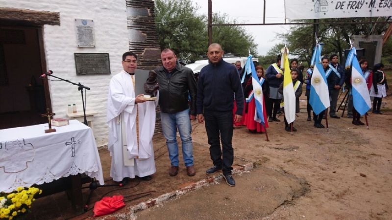 El Suncho: el pueblo de La Paz homenajeó a Fray Mamerto Esquiú