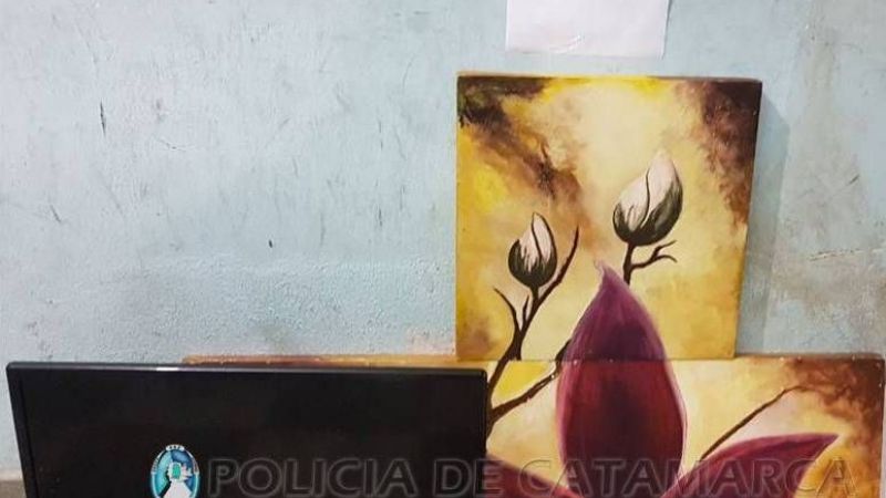 Recuperan elementos robados en Valle Viejo