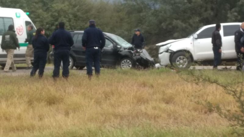 Violento choque en el acceso Sur de la ciudad
