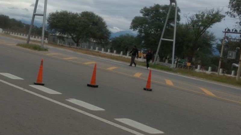 Violento choque en el acceso Sur de la ciudad