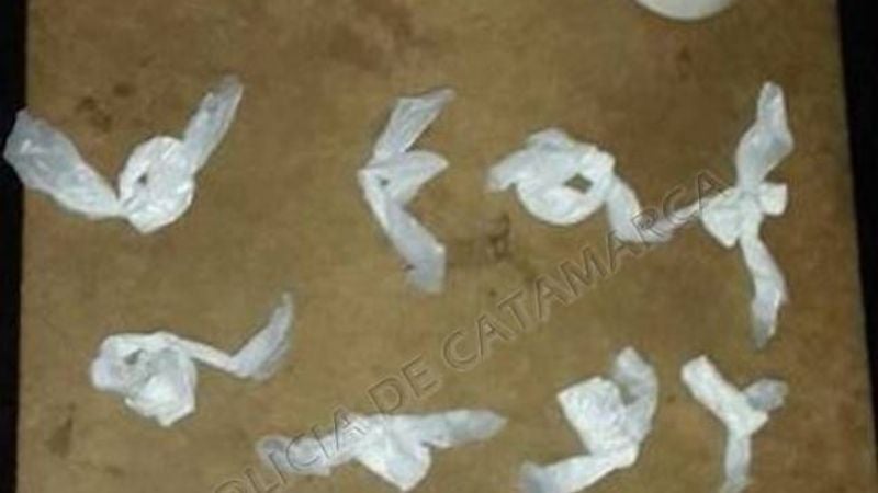 Tras un allanamiento aprehenden a un joven y secuestran droga