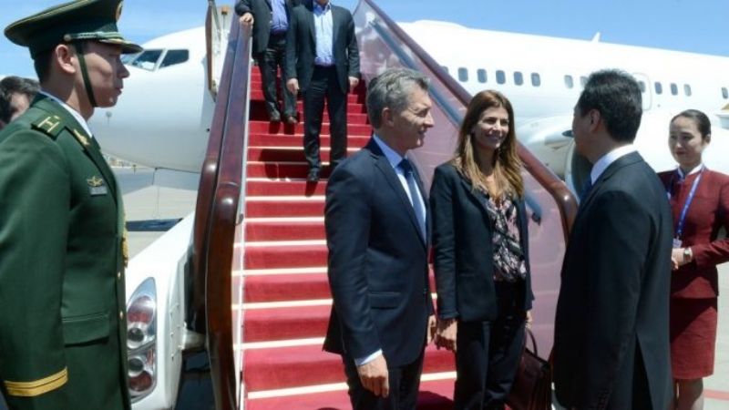 Macri llegó a Beijing