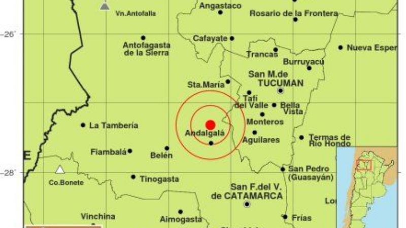 Anoche se registraron 3 sismos