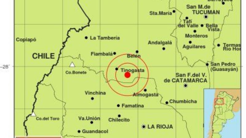 Anoche se registraron 3 sismos