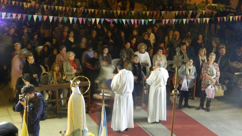 Celebraron el centenario de la aparición la Virgen de Fátima