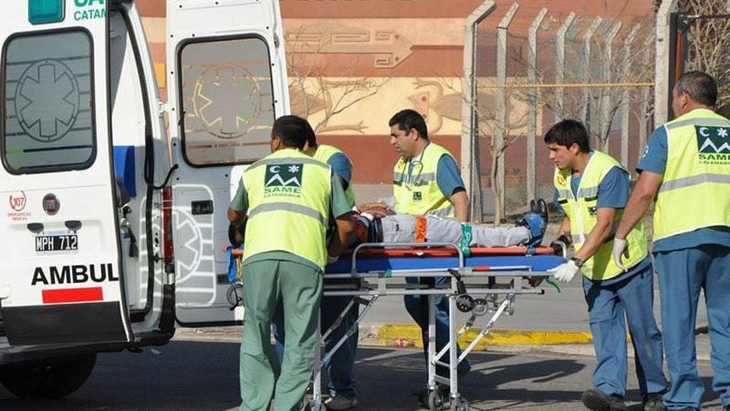 Dos niñas lesionadas en un derrape