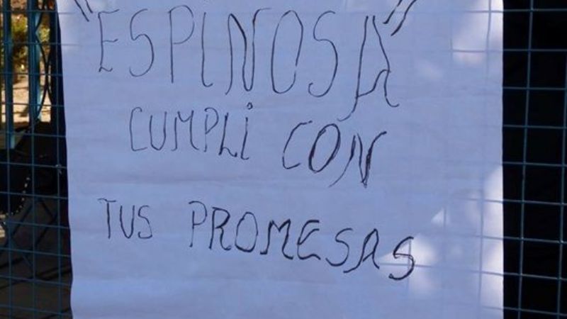 Escuelas tomadas en Andalgalá