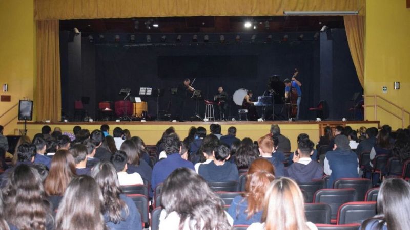 Alumnos del Zambonini que viajaron a Chile llegan a Catamarca