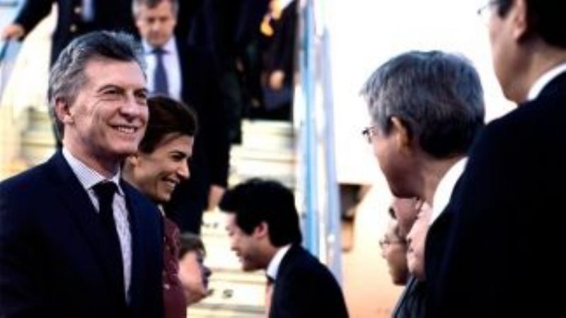 Macri llegó a Japón, última escala de su gira asiática