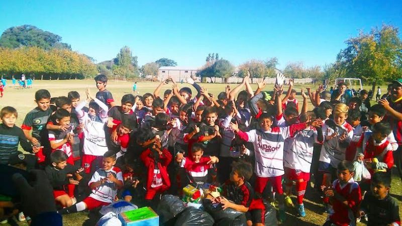 Escuela de Fútbol La Banda en Encuentro Infantil en Belén